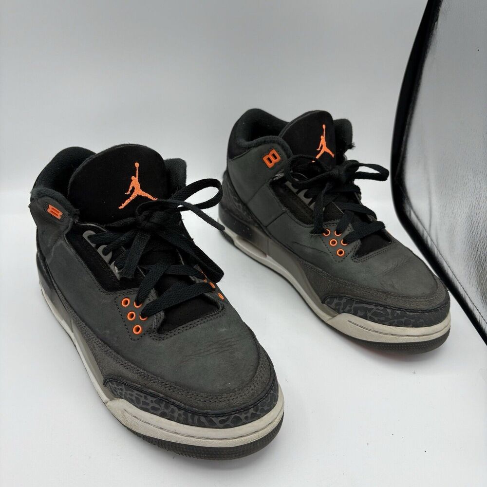 Nike Air Jordan Sneakers Size 7Y 3 Retro GS Fear Pack DM0967-080 Night Stadium